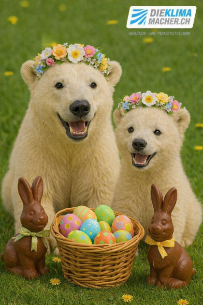 Frohe Ostern wünscht Die Klimamacher AG ??